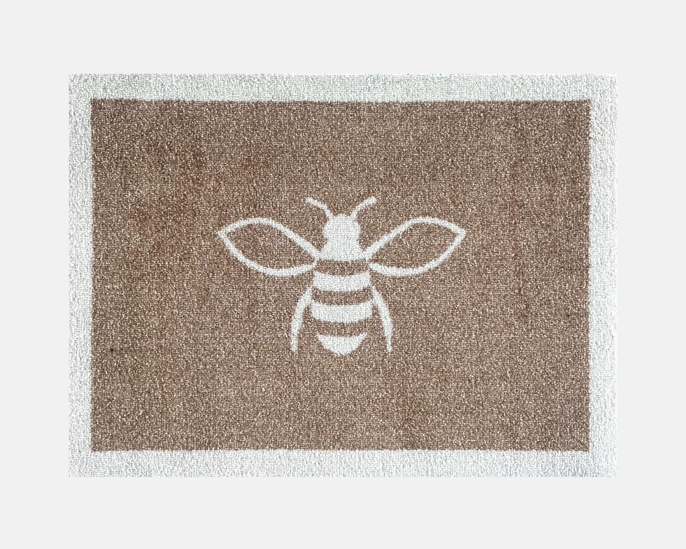Worker Bee Doormat - Natural