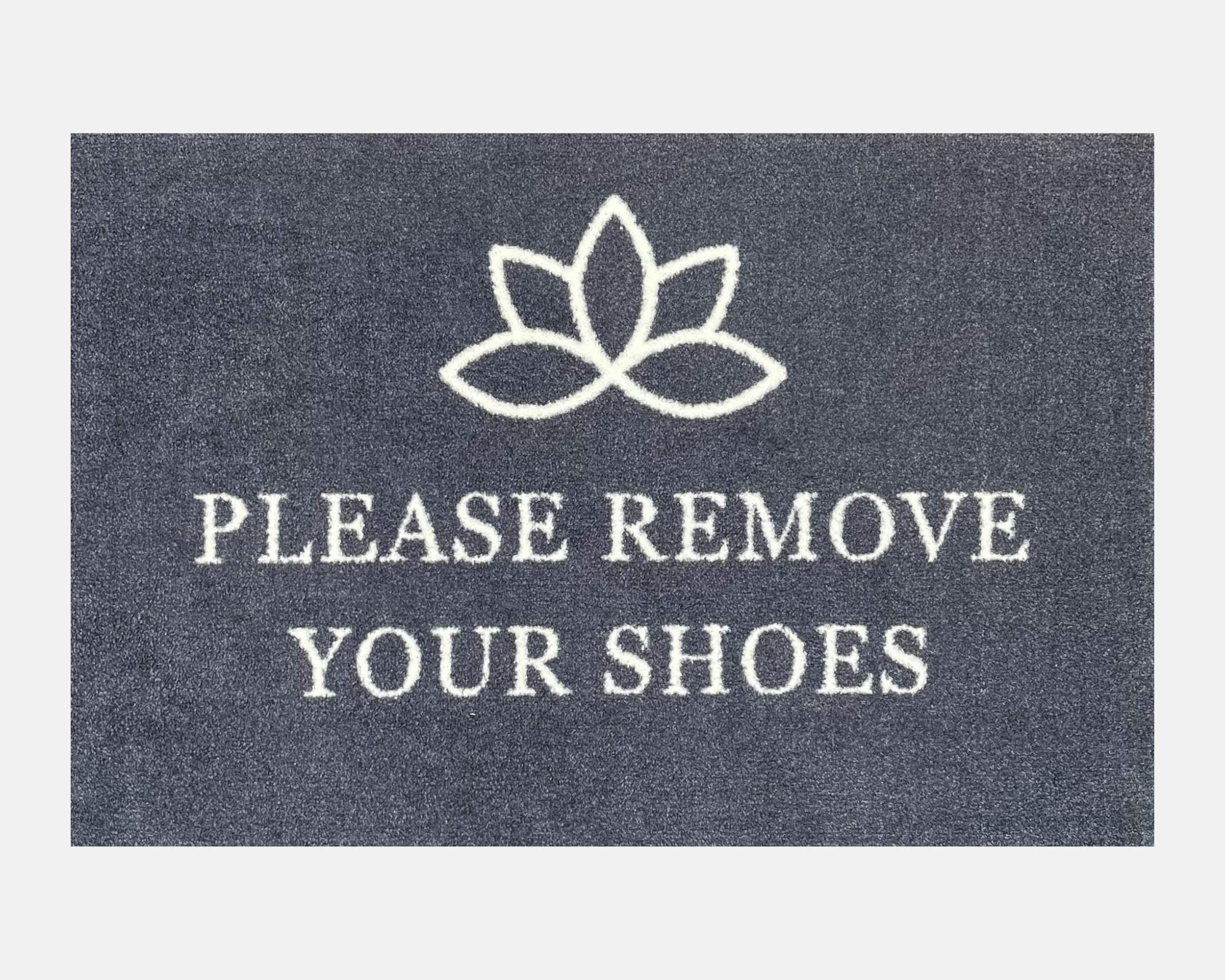 Studio Doormat | Lotus in Grey