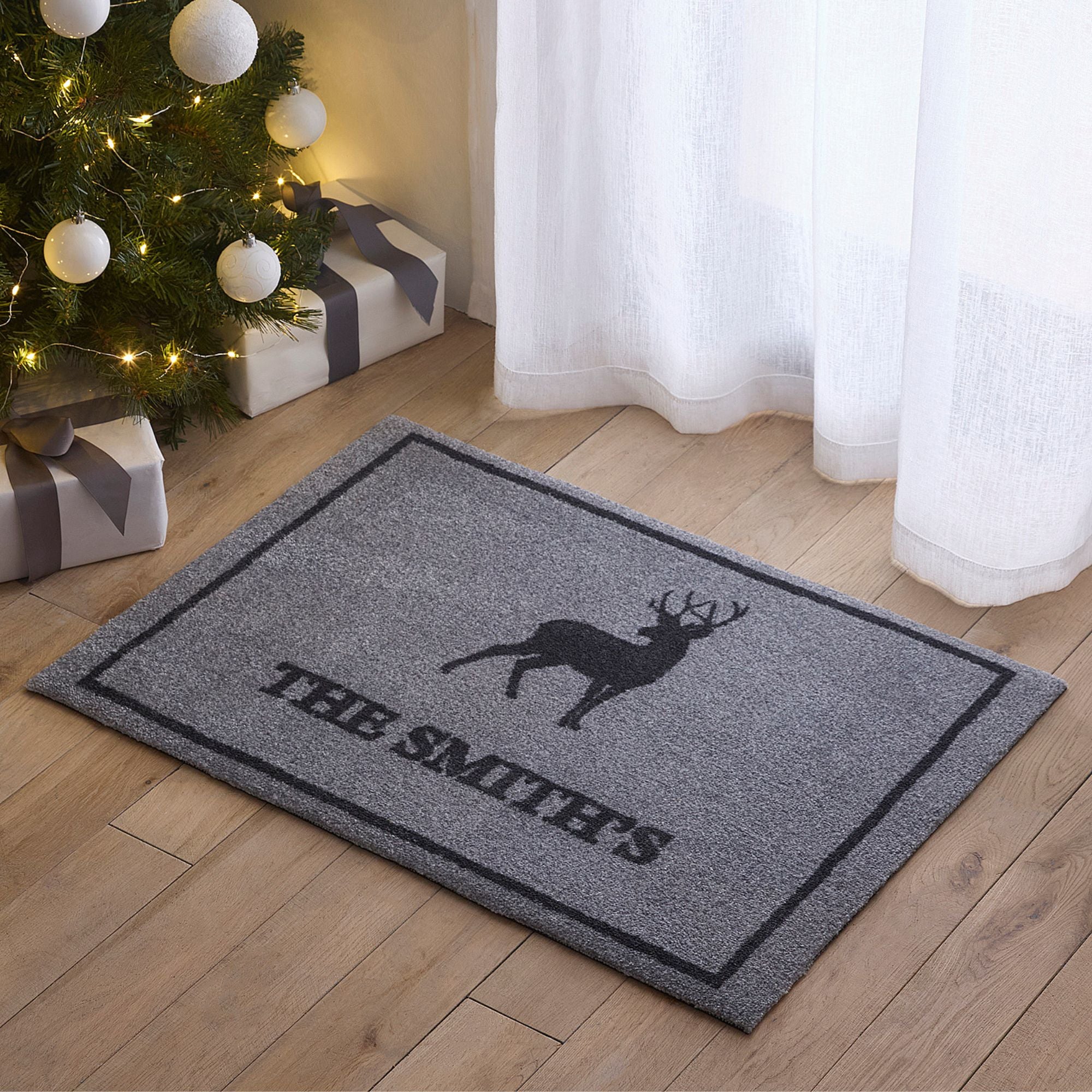 Personalised Stag Doormat - 50 x 75cm