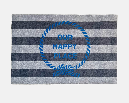 OUTLET: Old Rope 'Our Happy Place' Doormat