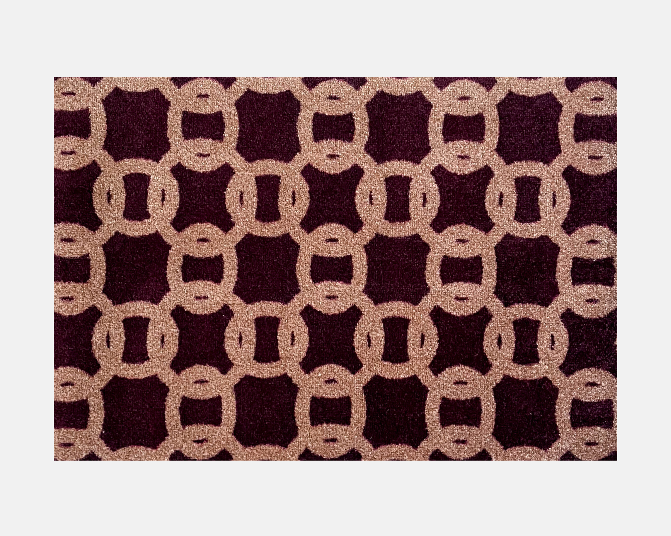 Claremont Doormat - Burgundy