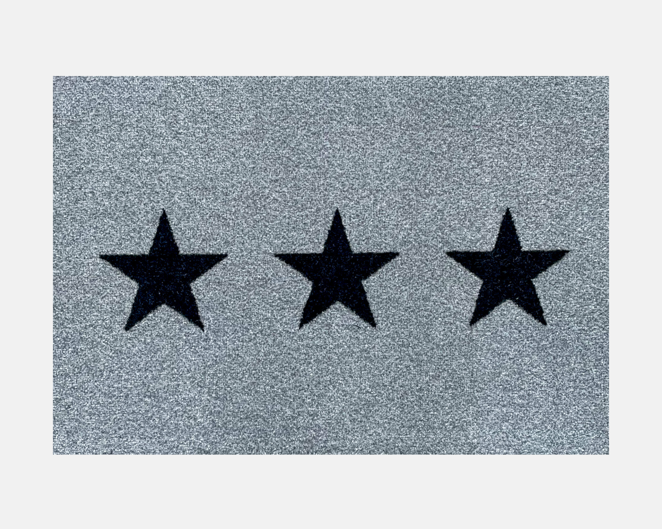 Scandi Star Doormat | Grey XL