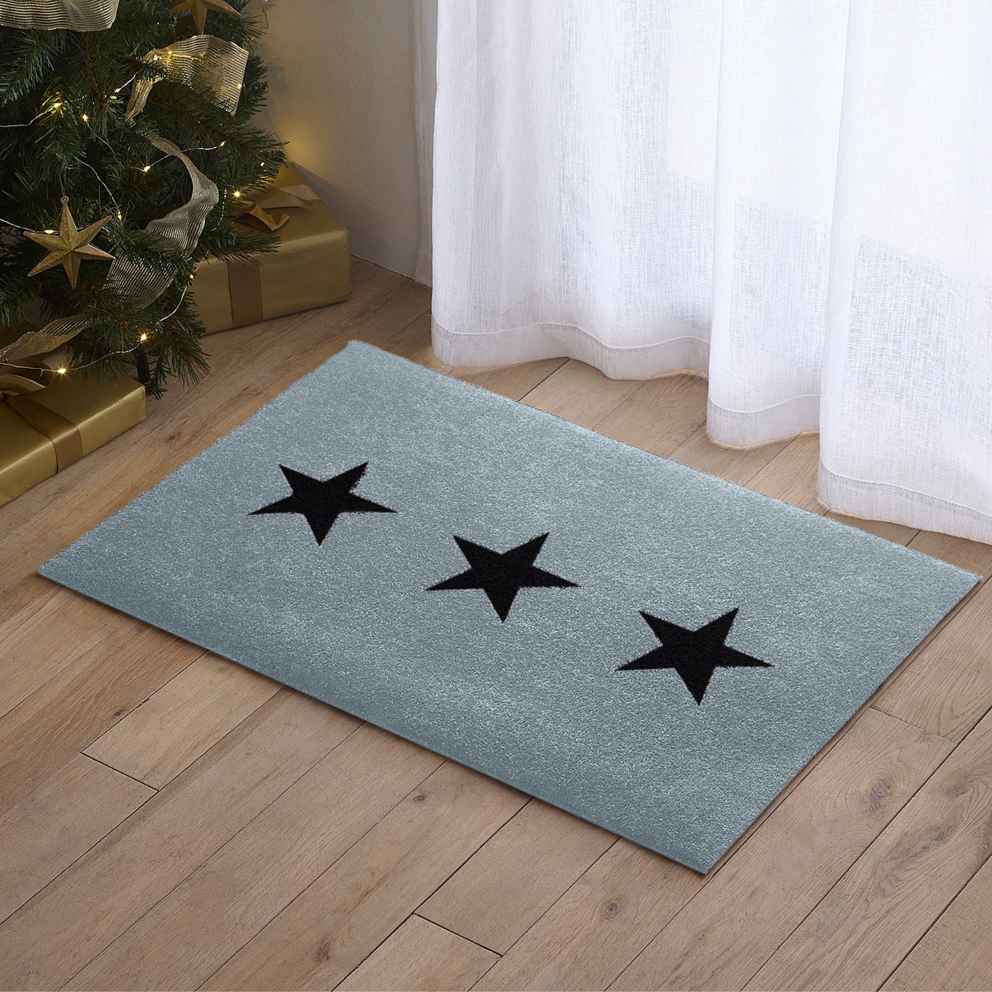 Scandi Star Doormat | Grey XL