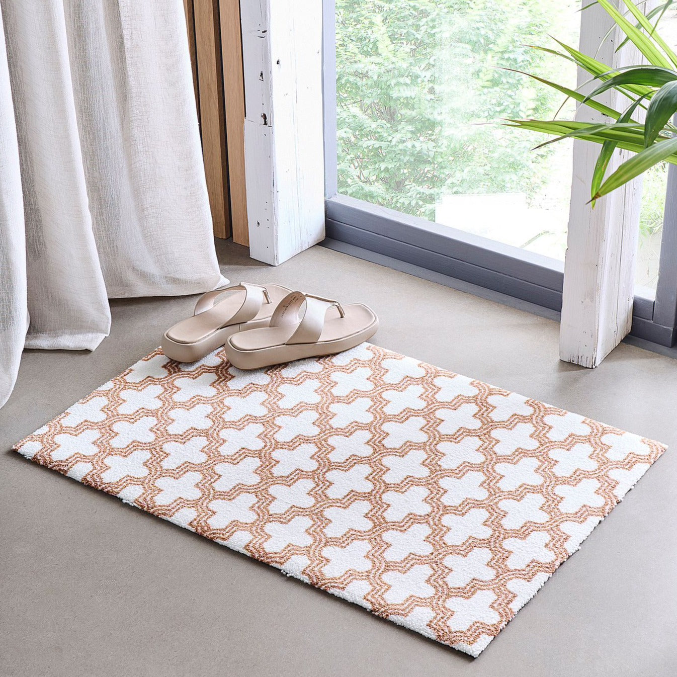 Trellis Doormat | Terracotta