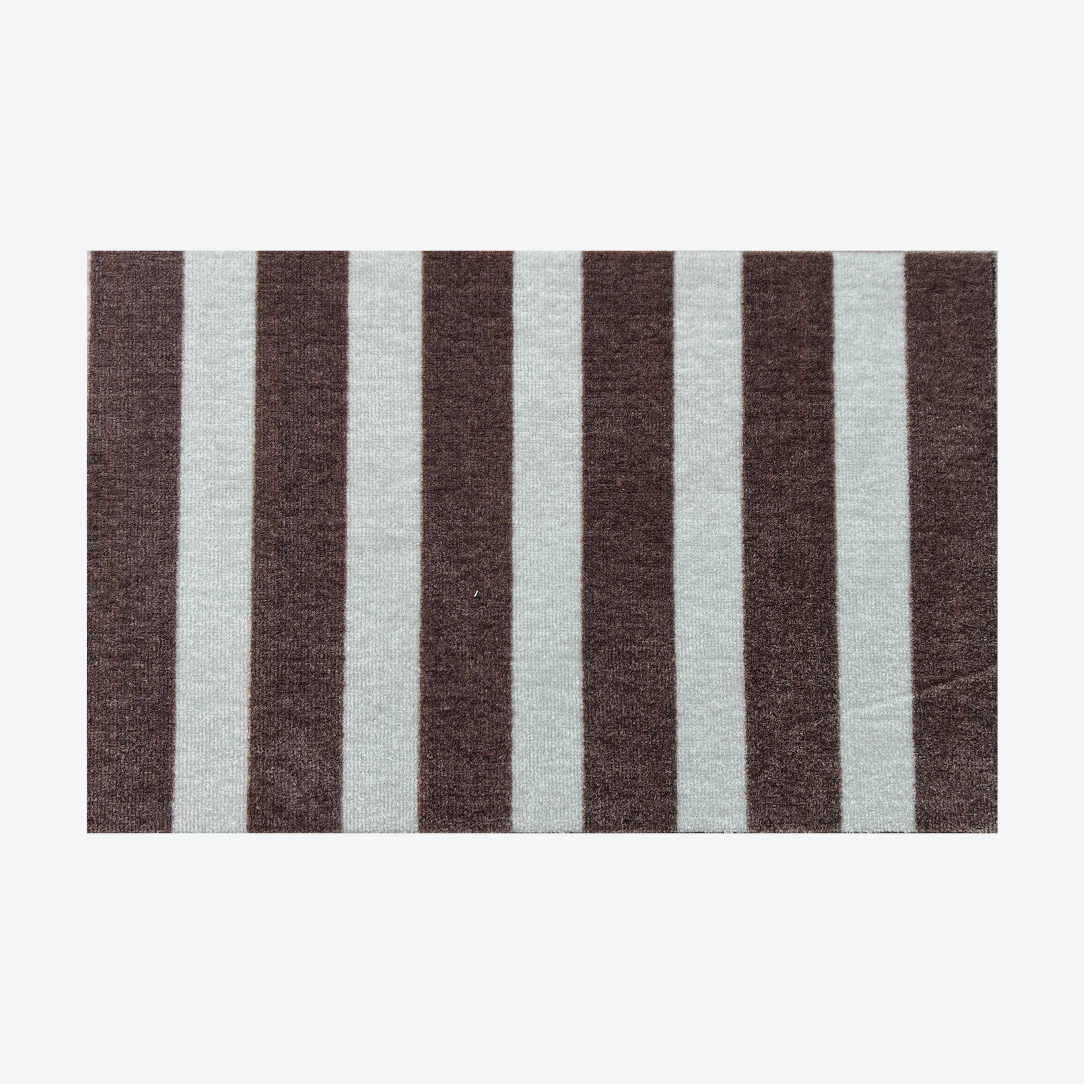 Core Doormat | Chestnut & Vanilla Stripe