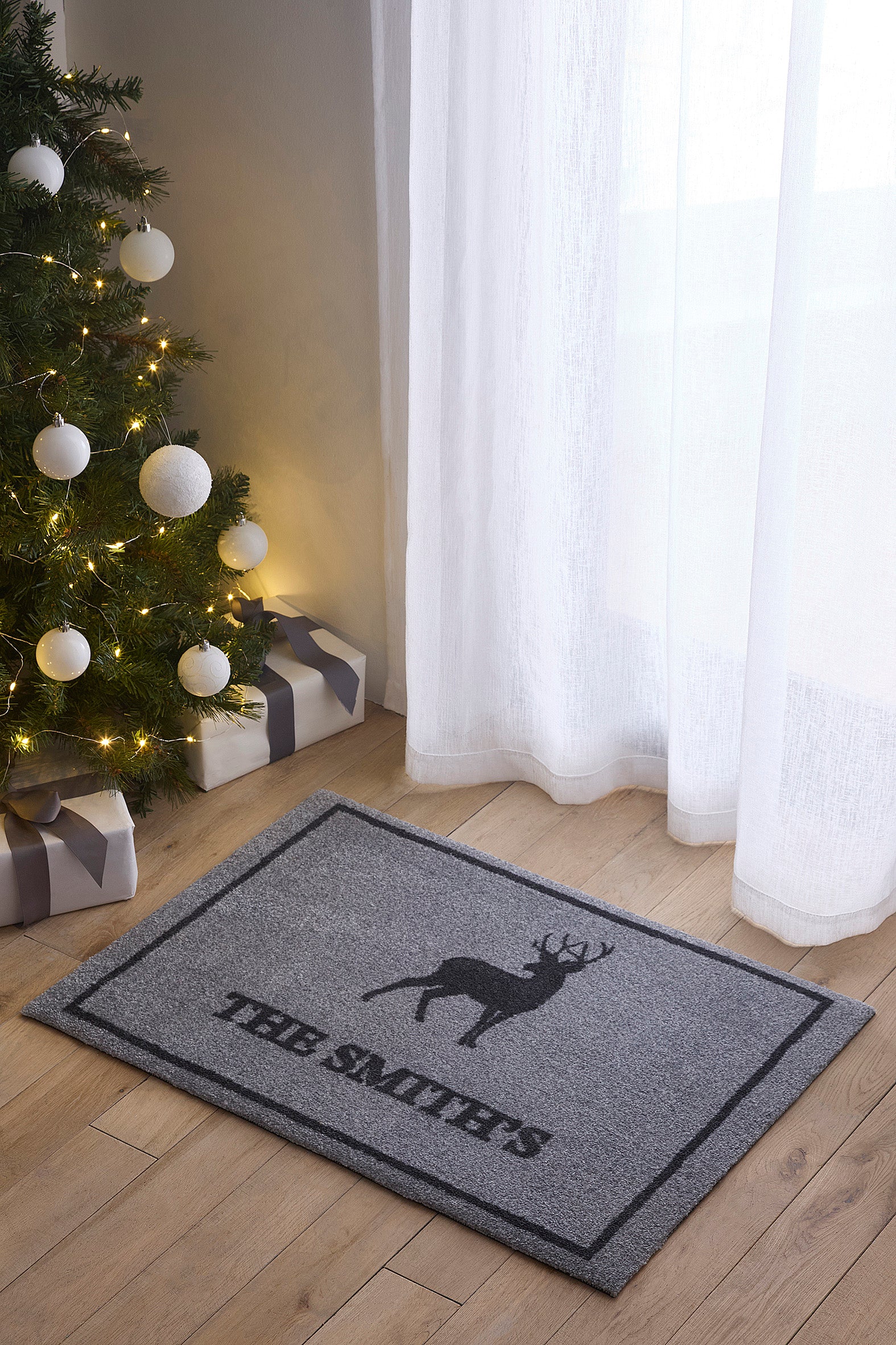 Personalised Stag Doormat - 50 x 75cm