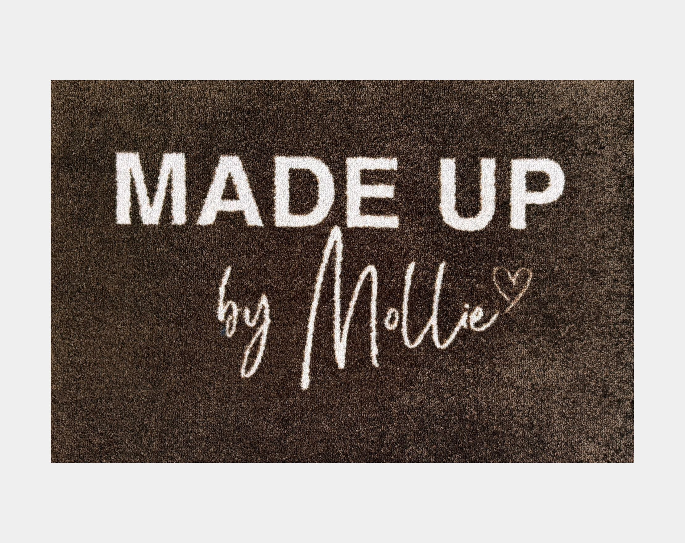 Logo Doormat - Chocolate Brown