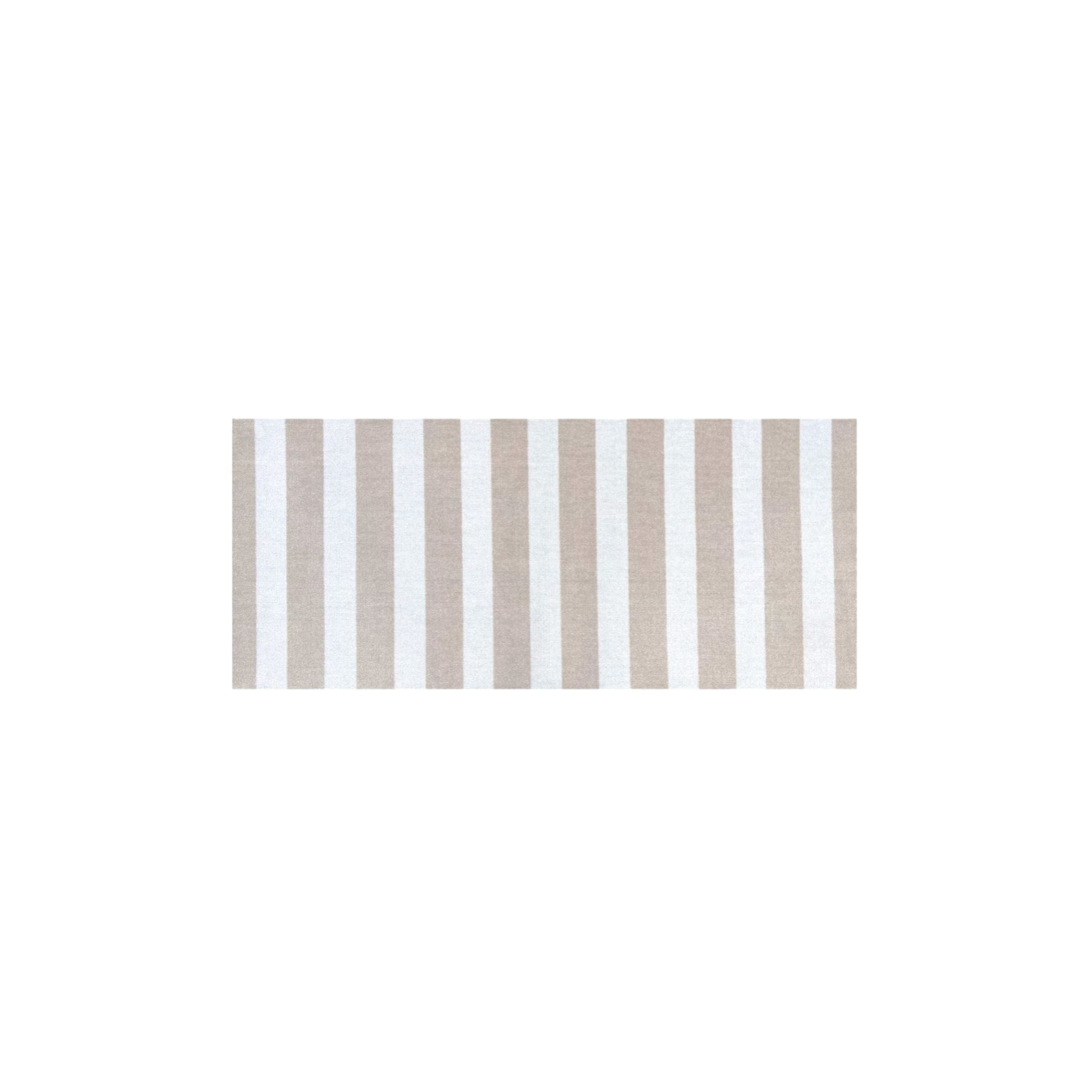 Width Width Doormat - Sand & Vanilla Stripe