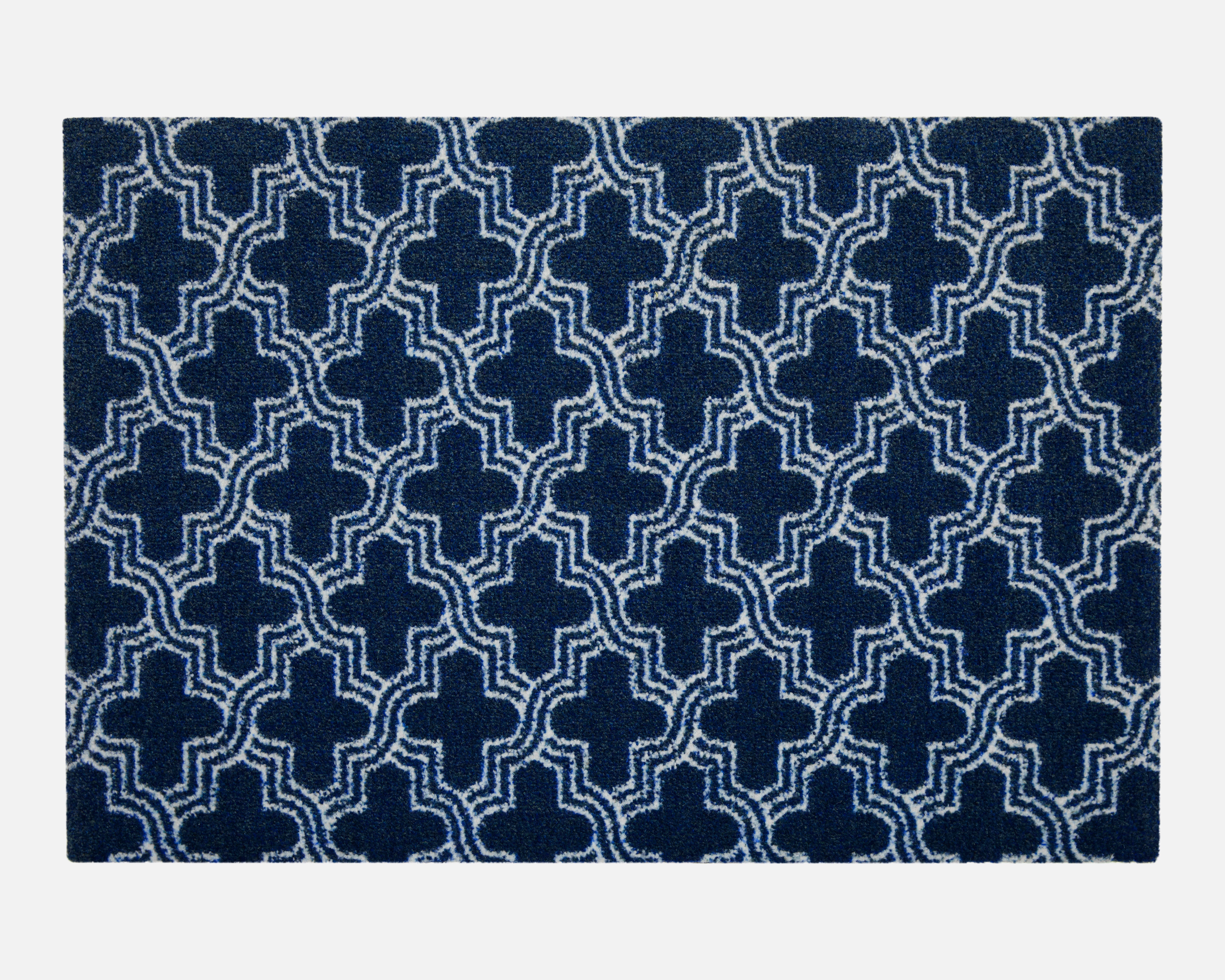 Trellis Doormat | Navy - 60 x 85cm