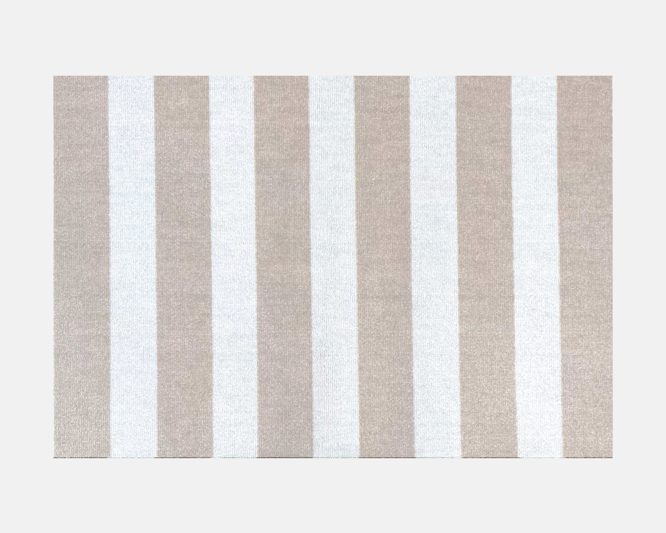 Sand & Vanilla Stripes Doormat