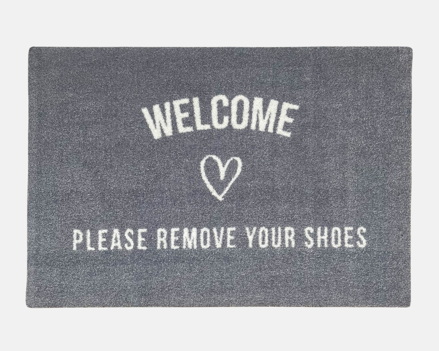 Please Remove Your Shoes Doormat | Grey