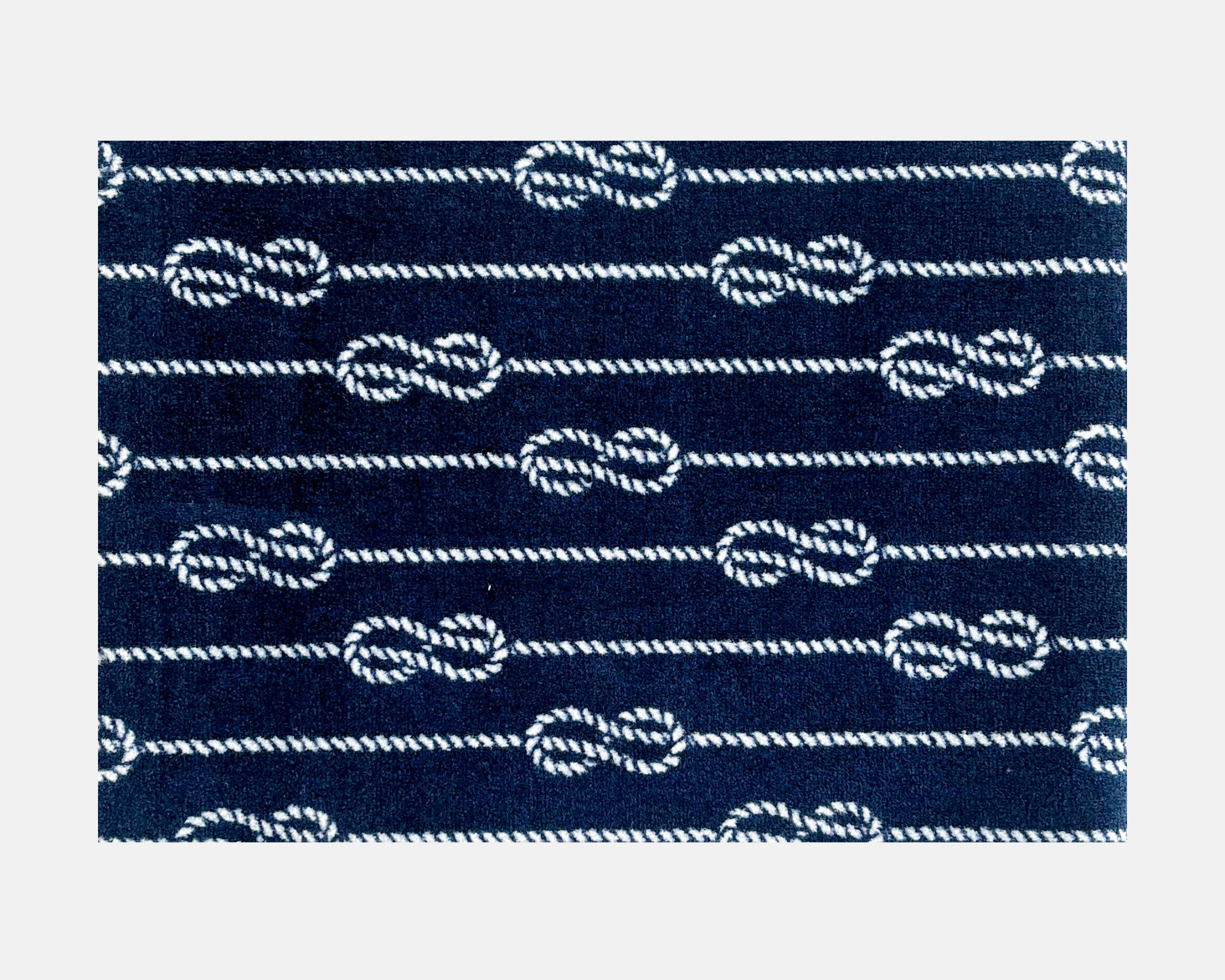 Sailing Knots Doormat | Navy - 50 x 75cm