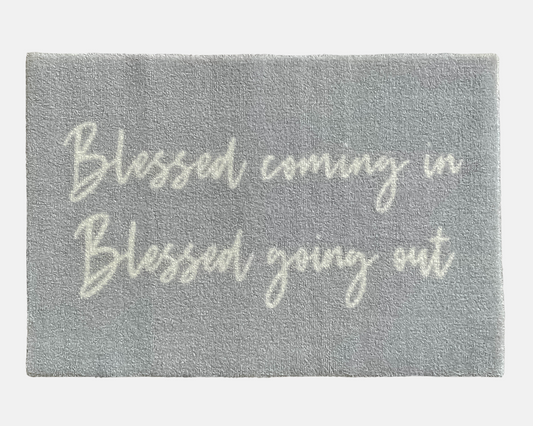 Blessed Doormat | Grey
