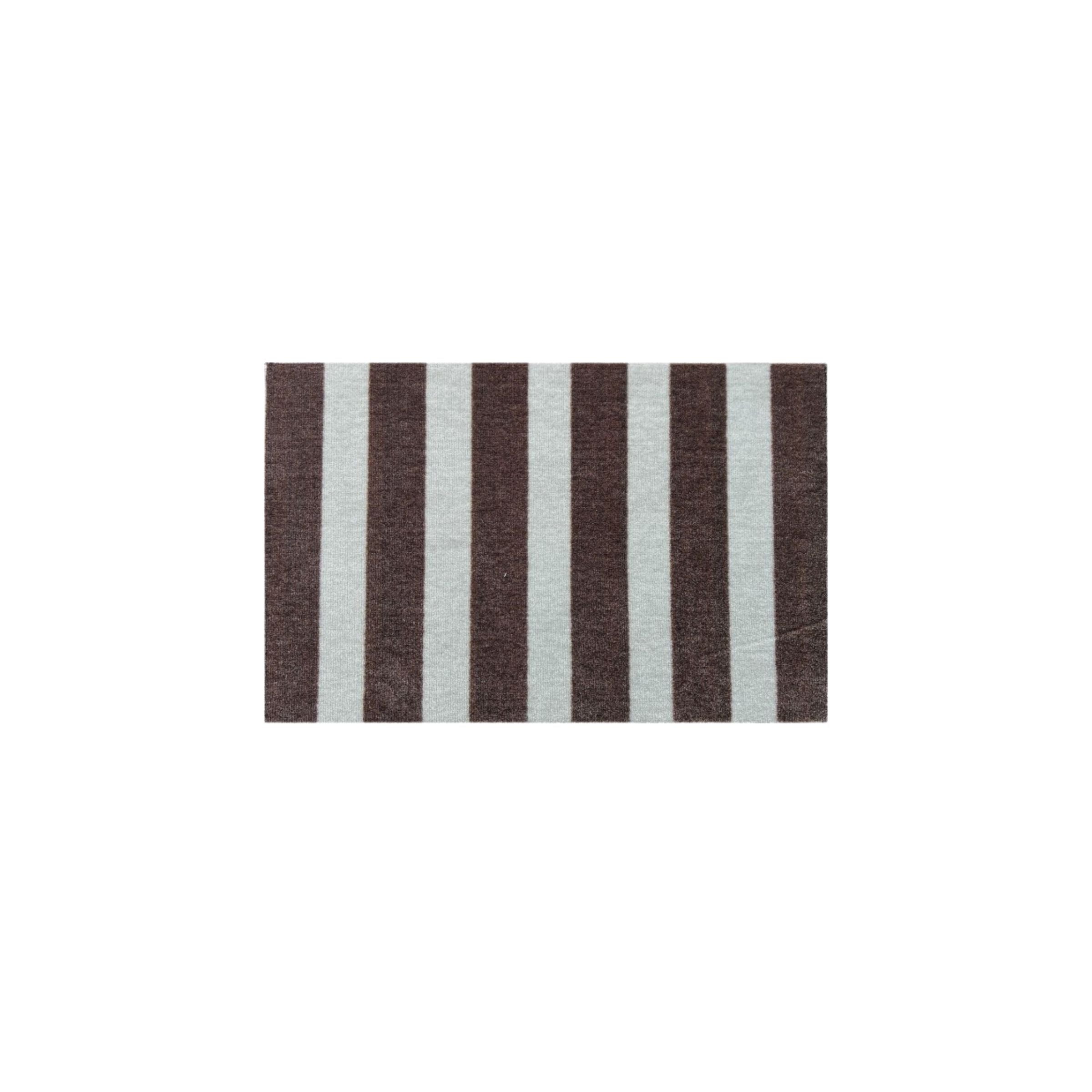 Core Doormat | Chestnut & Vanilla Stripe