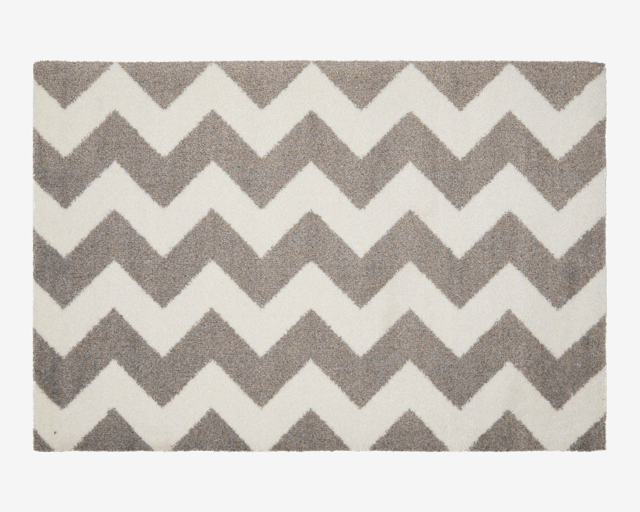 Chevron Doormat | Mink & Vanilla