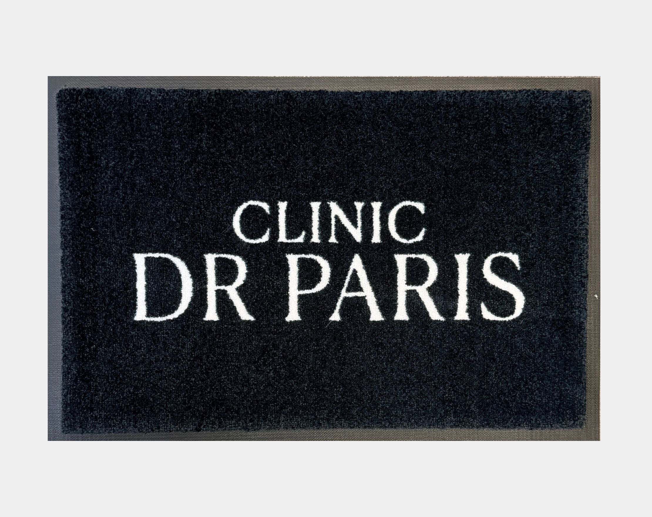 Logo Doormat - Black