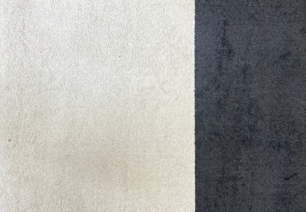 Colourblock Doormat | Smoke & Vanilla 60 x 85cm