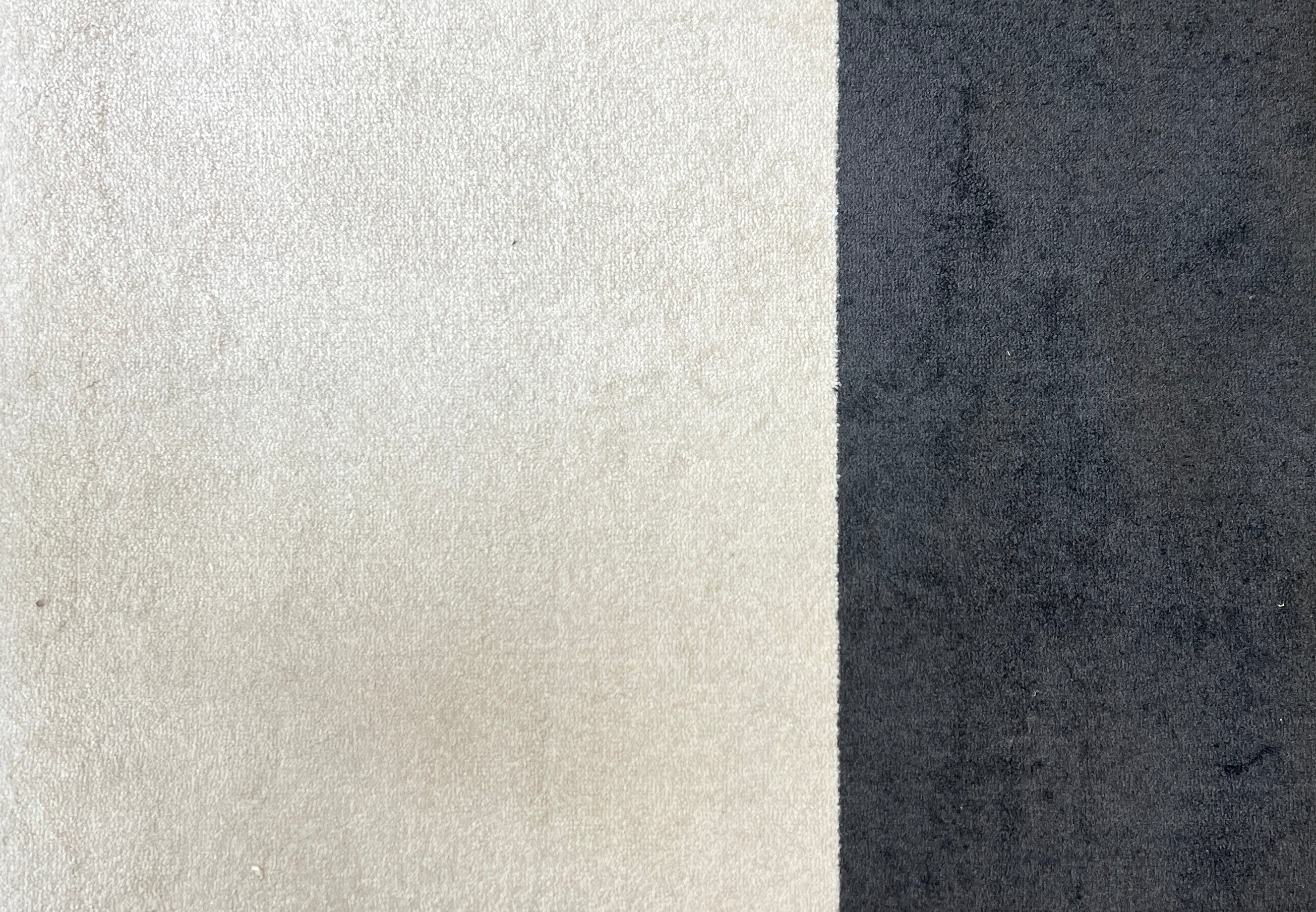 Colourblock Doormat | Smoke & Vanilla 60 x 85cm