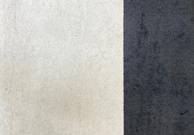 Colourblock Doormat | Smoke & Vanilla 60 x 85cm