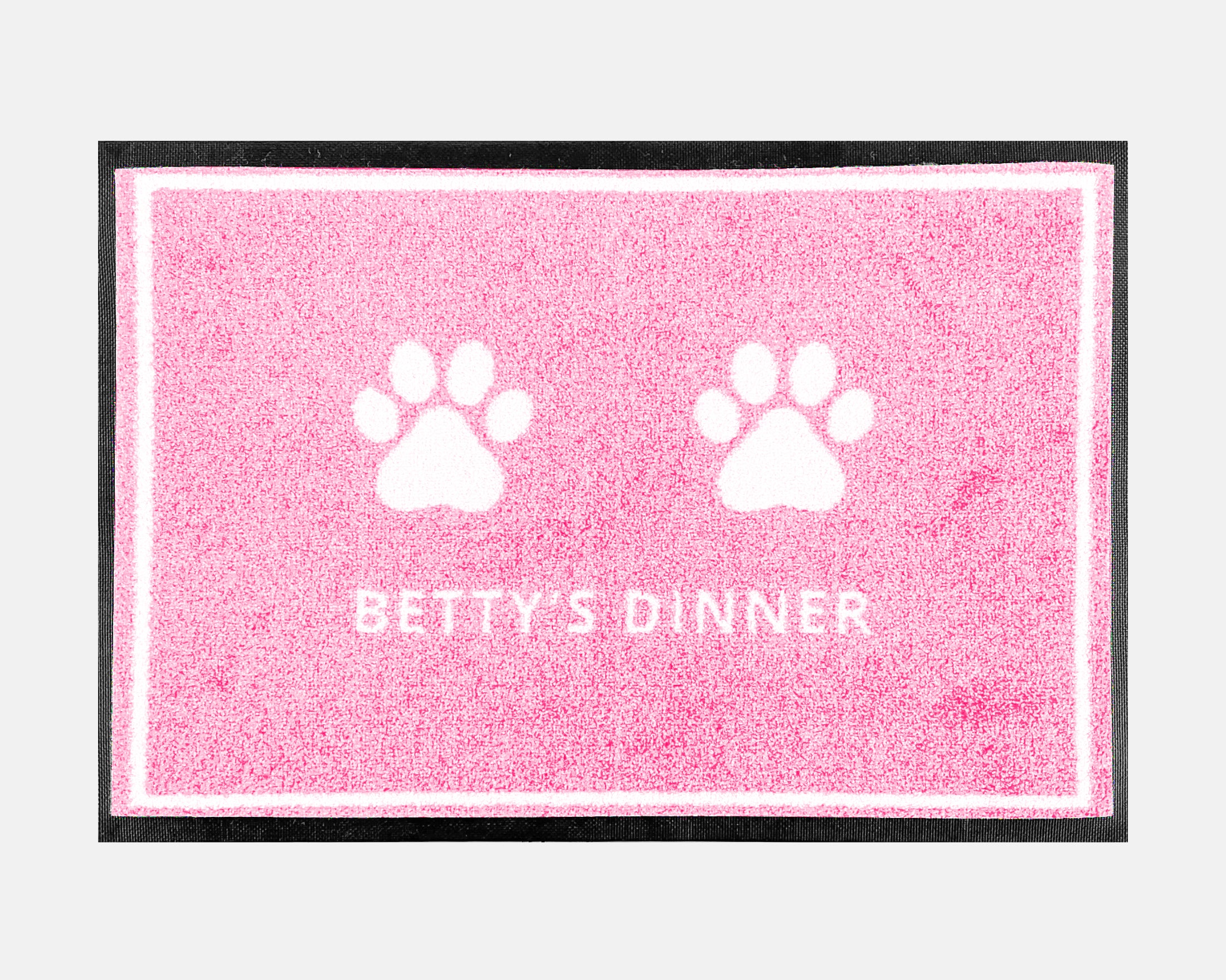 Pet Bowl Personalised Mat