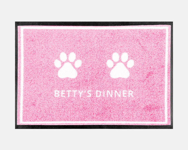 Pet Bowl Personalised Mat