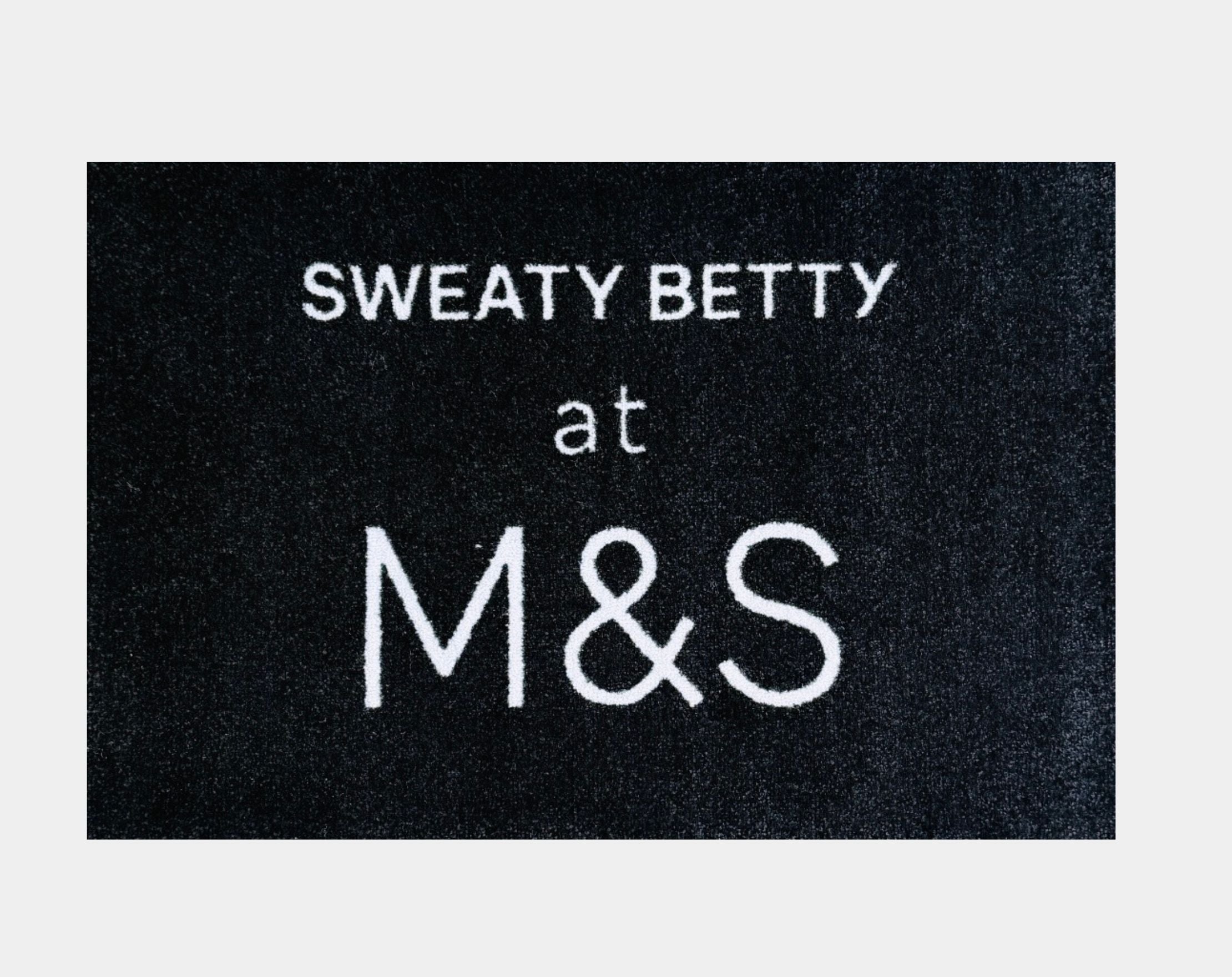 Logo Doormat - Black
