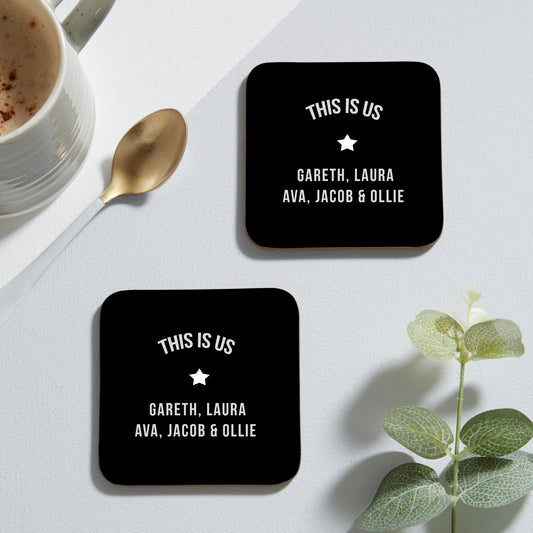 This Is Us Coaster Set