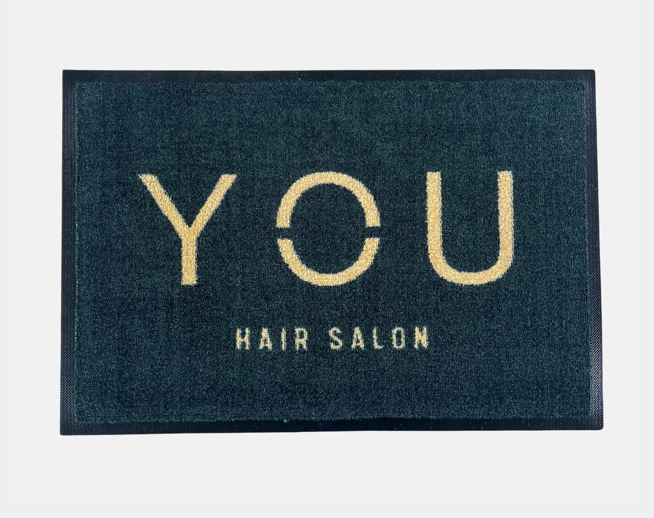 Logo Doormat - Dark Green