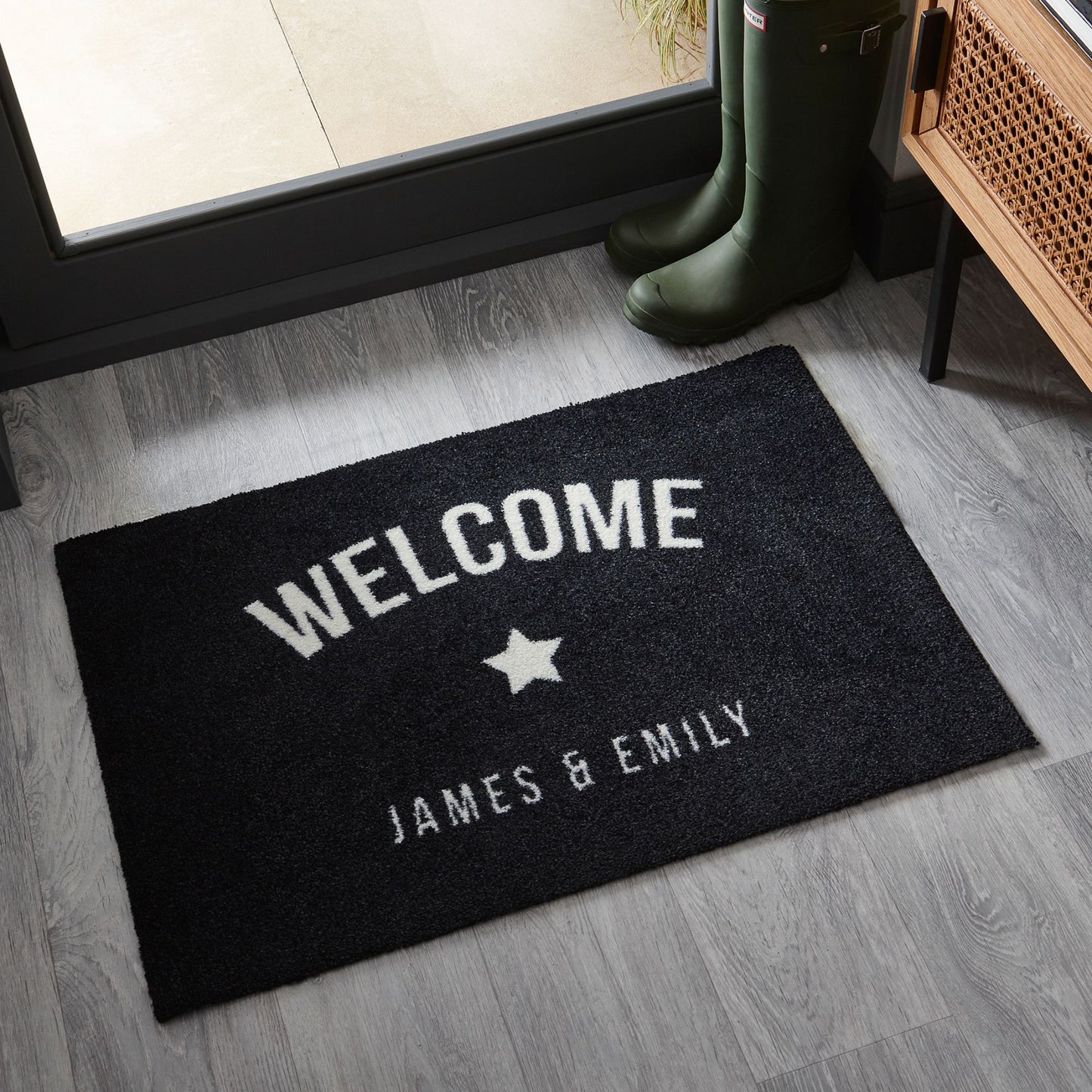 Welcome Star Personalised Doormat