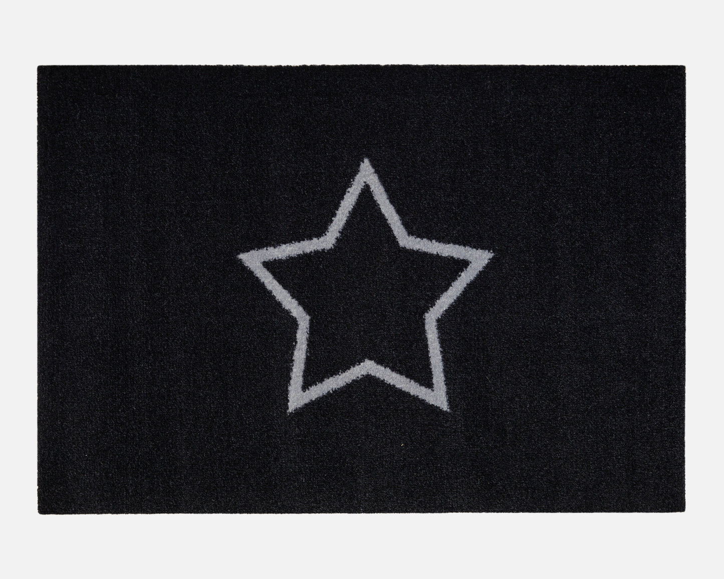 Star Doormat | Black