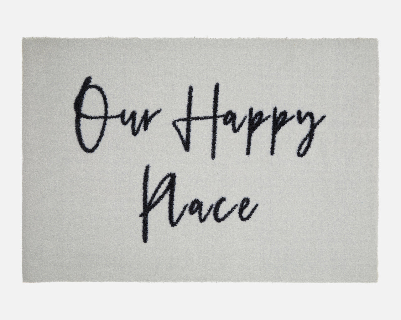 Our Happy Place Doormat | Grey - SALE