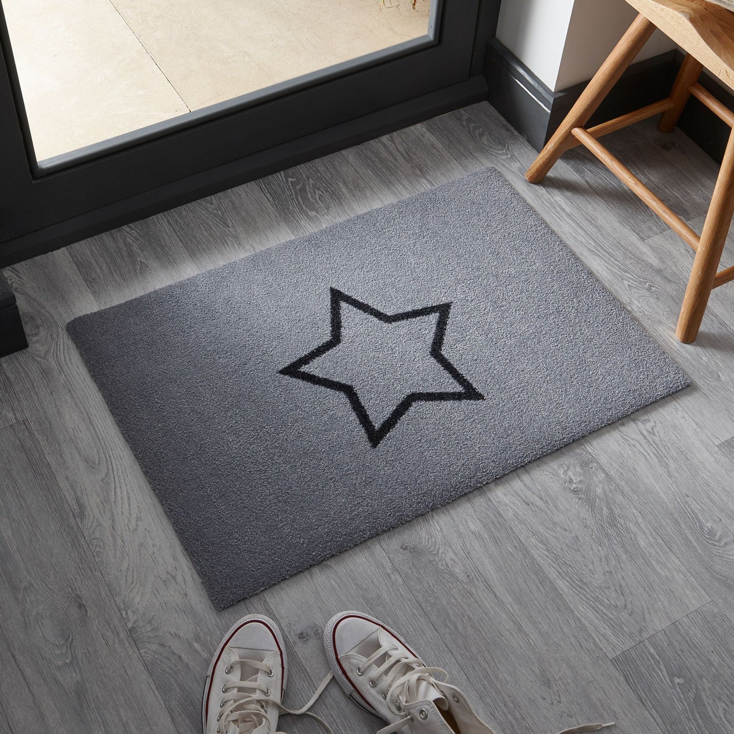 Star Doormat | Grey