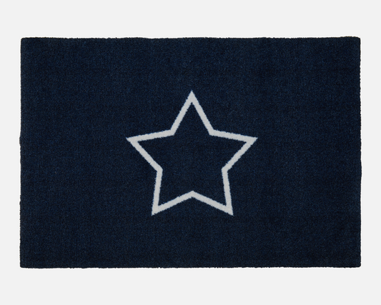 Star Bath Mat | Navy