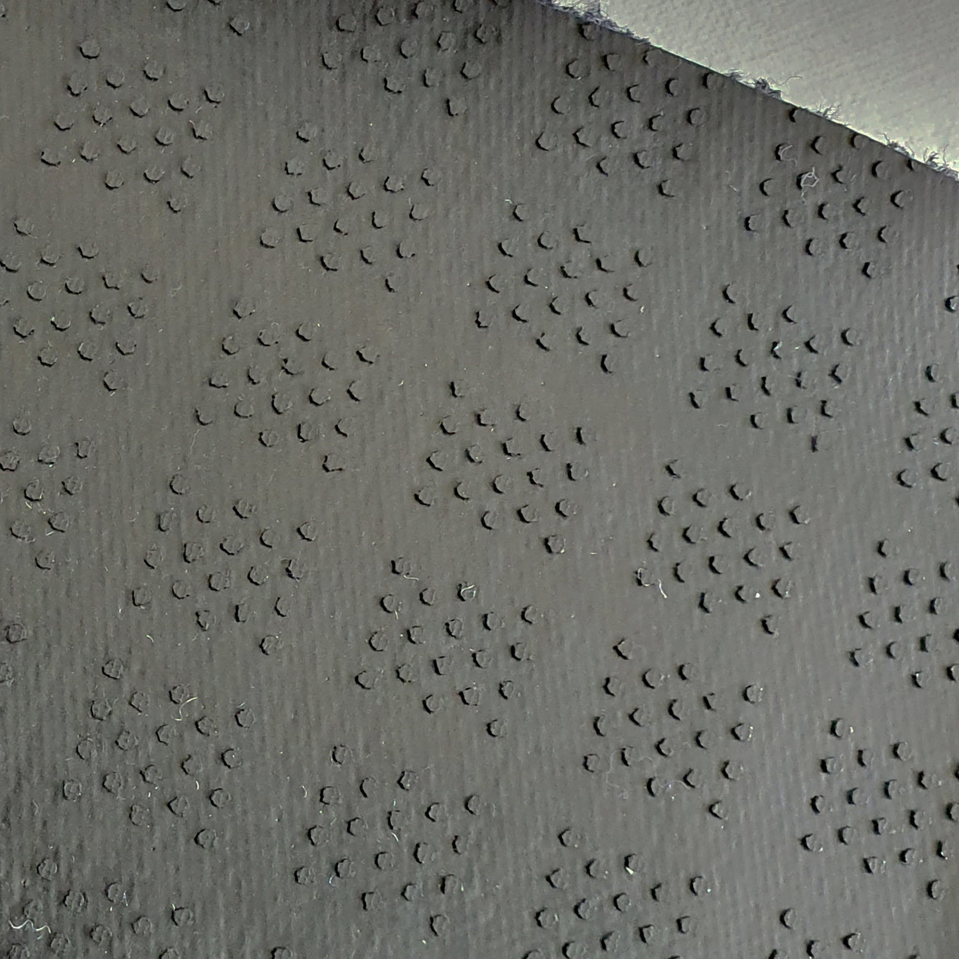 Reverse of Cheetah Print Door Mat non-slip door mat